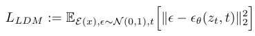 그림5. Stable Diffusion Model Loss Function